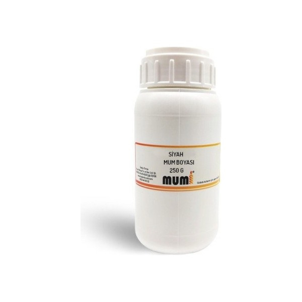Mumi Sıvı Mum Boyası Siyah 250 ml Mum Boya Fiyatı