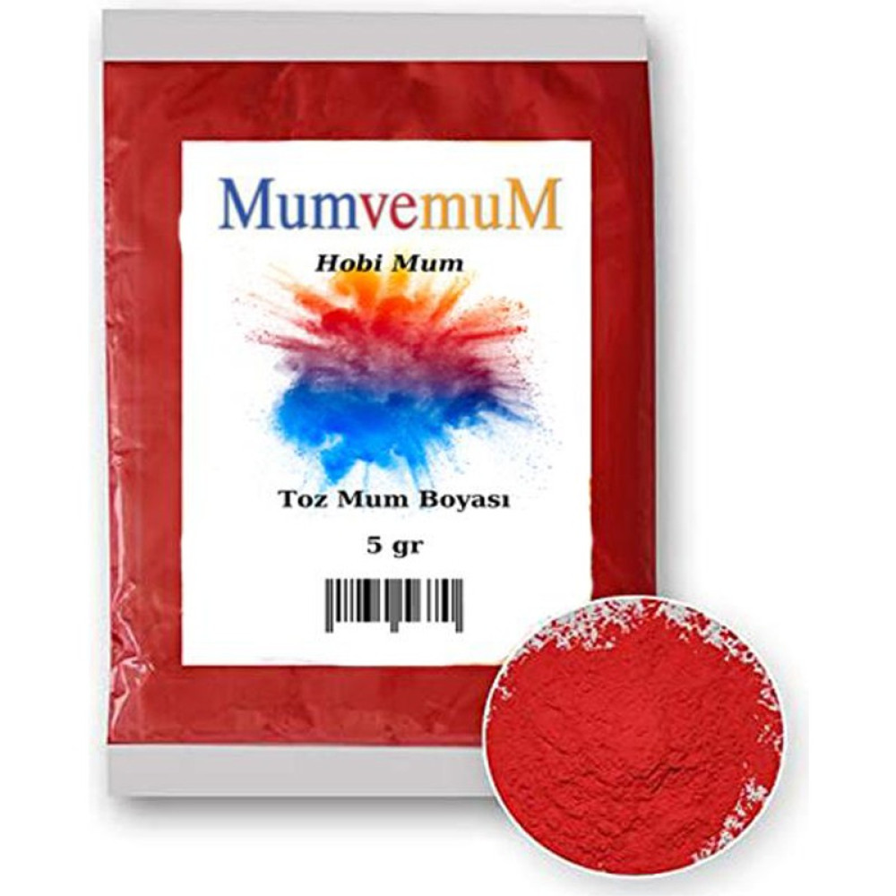MumvemuM Toz Mum Boya Açık Kırmızı Diğer Fiyatı