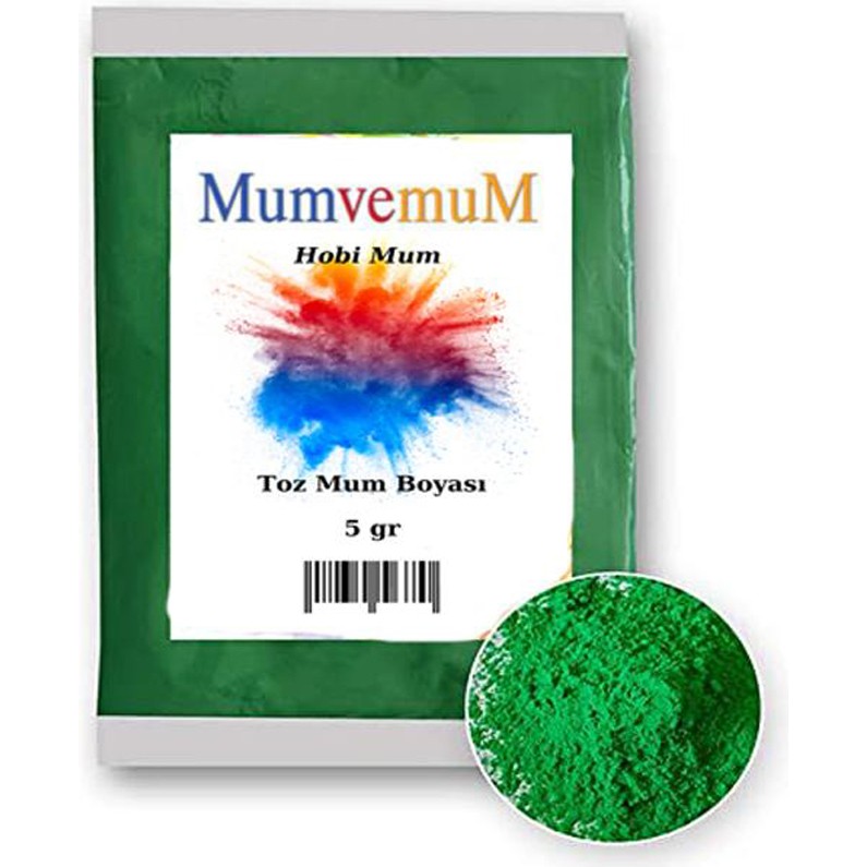 MumvemuM Toz Mum Boya Açık Yeşil Diğer Fiyatı