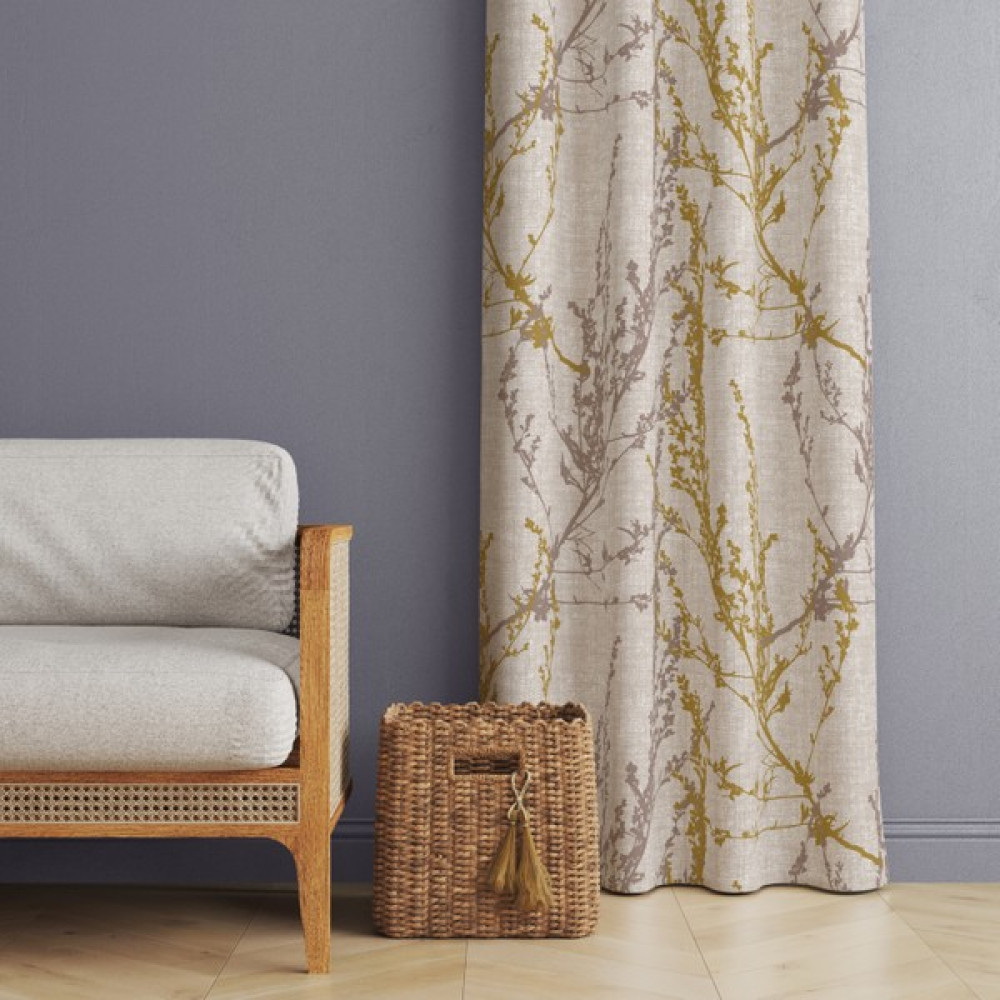 Mun Home Dijital Baskılı Fon Perde Tek Kanat 140 x 260 cm Kenar Katlamalı Dikişli - Bej - Krem Fon Perde Fiyatı