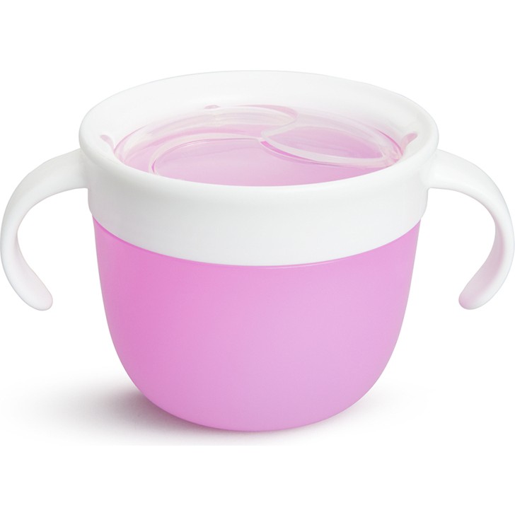 Munchkin Atıştırmalık Kabı, Güvenli Kapaklı, 266ML, 12AY+, Mor, 1 Adet - Mor Mama Seti Fiyatı