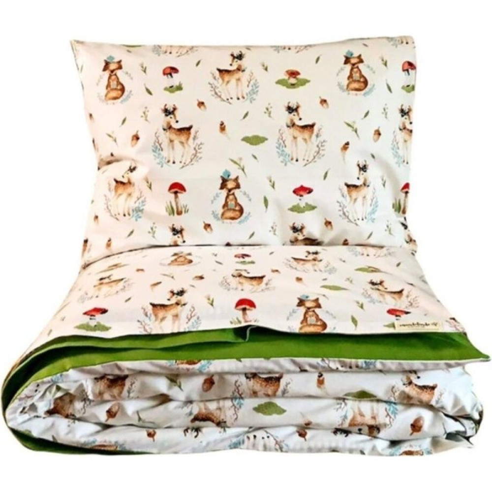 Mundo Lindo Fox And Bambi Pamuk Bebek Nevresim Takımı - Sweet - 100 x 150 cm Nevresim Takımı Fiyatı