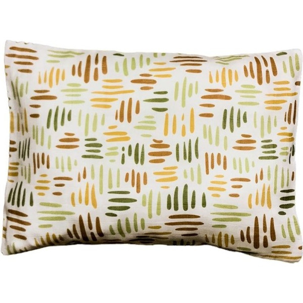 Mundo Lindo Organik Müslin Boho Lines Bebek Yastık Kılıfı - 35 x 45 - Renkli Yastık Kılıfı Fiyatı