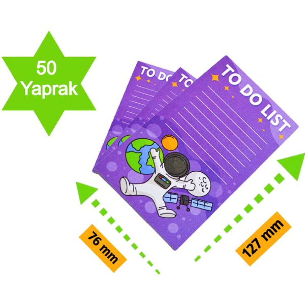 Munis Dopp Not Blok Desenli 76X27 cm 50 Yaprak DOPP-N20 Not Defteri & Bloknot Fiyatı