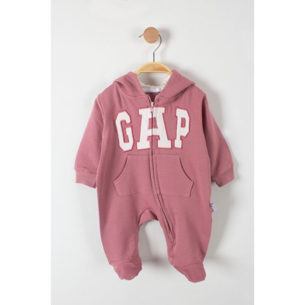 Murat Baby Trendimizbir Gap Nakışlı Ayaklı Kız Bebek Tulum Bebek Tulumu Fiyatı