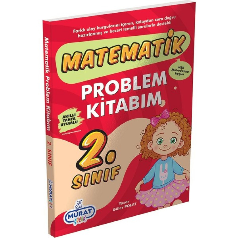 Murat Yayınları 2.Sınıf Matematik Problem Kitabım Matematik Fiyatı