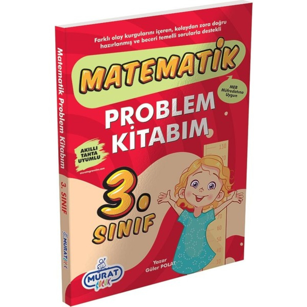 Murat Yayınları 3.Sınıf Matematik Problem Kitabım Matematik Fiyatı
