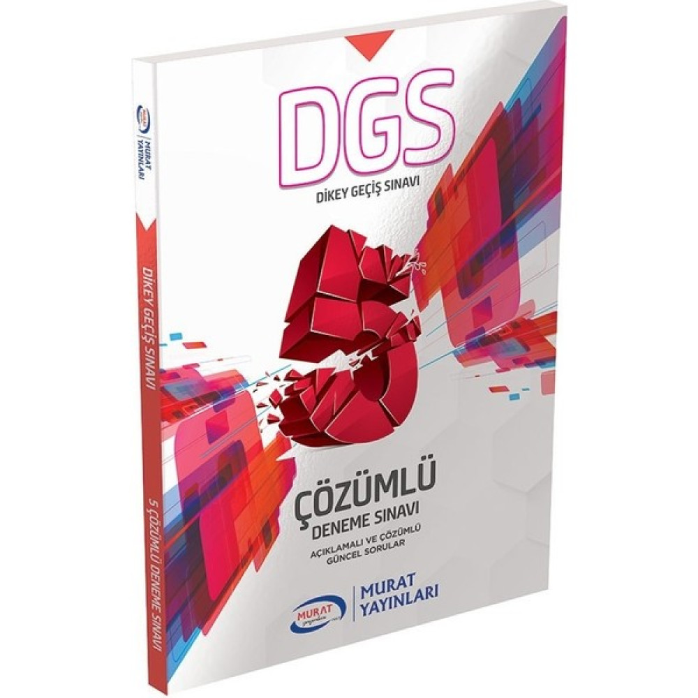 Murat Yayınları Dgs 5 Çözümlü Deneme Sınavı DGS Fiyatı