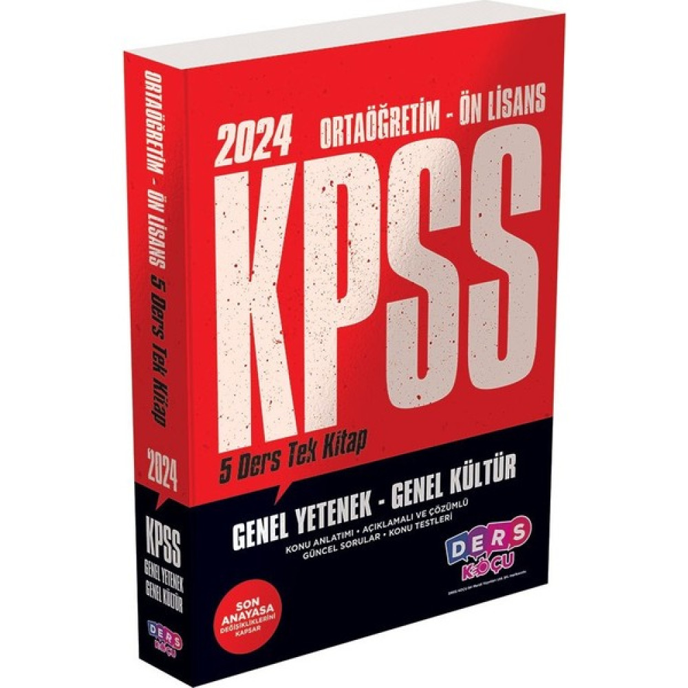 Murat Yayınları KPSS Ortaöğretim - Önlisans 5 Ders Tek Kitap Konu Anlatımlı Soru Bankası Kaynak Kitapları Fiyatı