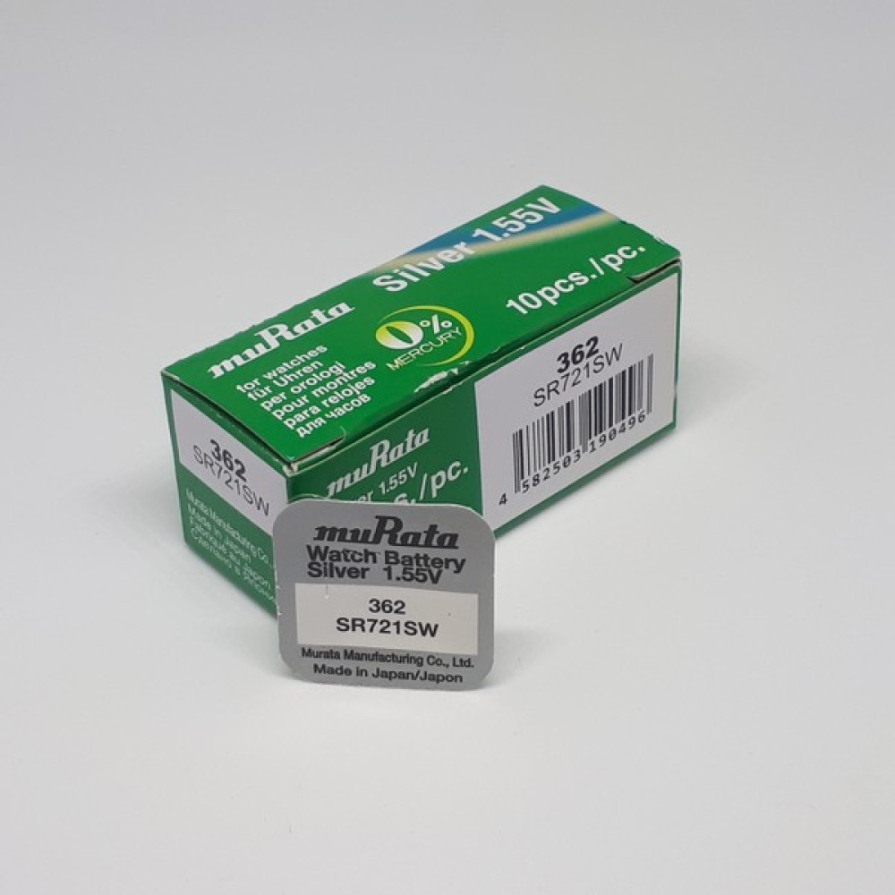 Murata Murata-Sony 362 SR721SW 1,55V Saat Pili - 10' lu Oto Boyaları Fiyatı