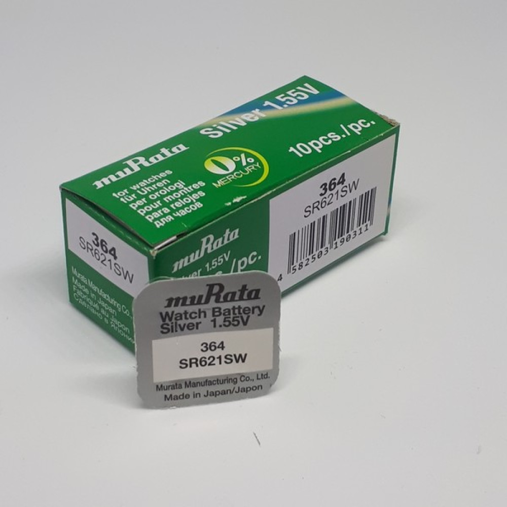 Murata Murata-Sony 364 SR621SW 1,55V Saat Pili - 10' lu Şarj Cihazları & Kitler Fiyatı