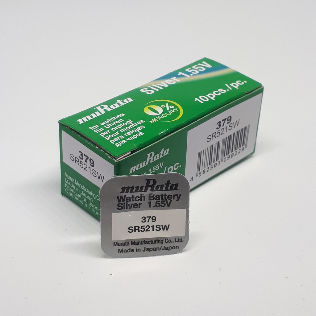 Murata Murata-Sony 379 SR521SW 1,55V Saat Pili - 10' lu Şarj Cihazları & Kitler Fiyatı