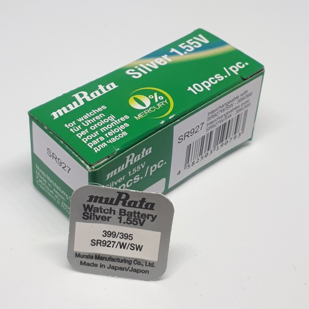 Murata Murata-Sony 395 SR927SW 1,55V Saat Pili - 10' lu Şarj Cihazları & Kitler Fiyatı