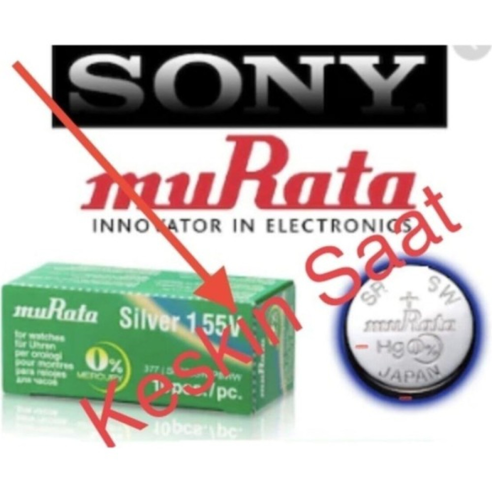Murata Saat Pili 10AD SR626SW 377 Ag4 LR626 Sony- Diğer Fiyatı