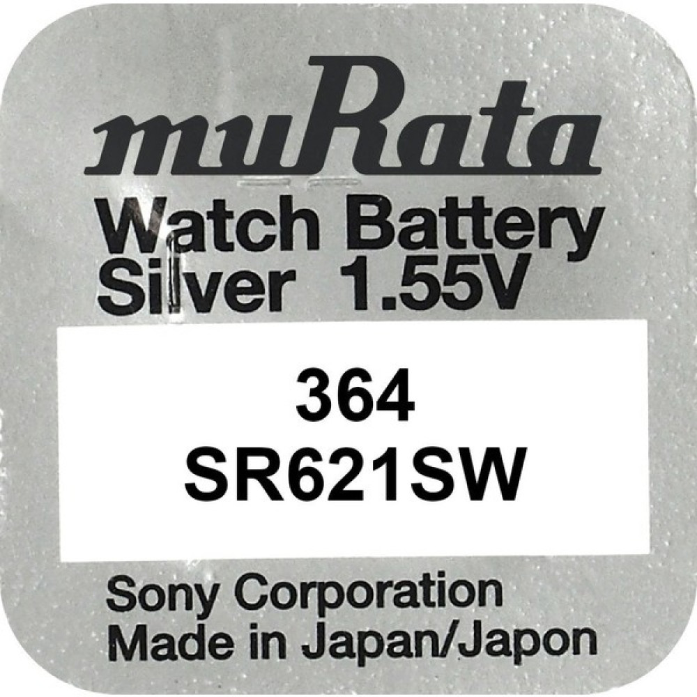 Murata SR621SW 364 1 Adet Orjinal Japon Kol Saati Pili - Bal Rengi - Siyah Piller & Şarj Cihazları Fiyatı