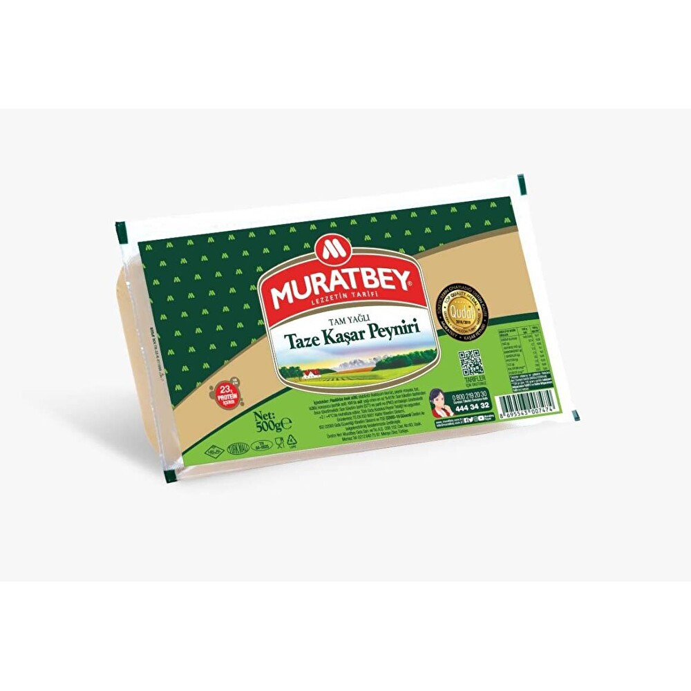 Muratbey Taze Kaşar Peyniri 500 Gr Peynir Fiyatı