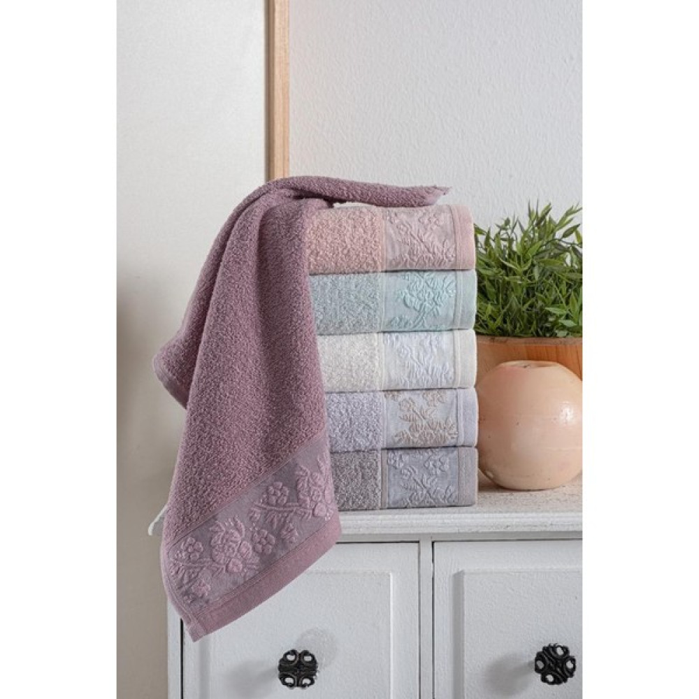 Mürdüm Home 30X50 Jakarlı %100 Pamuk El&yüz Havlu Seti - 30 x 50 cm - Beyaz El / Yüz Havlusu Fiyatı