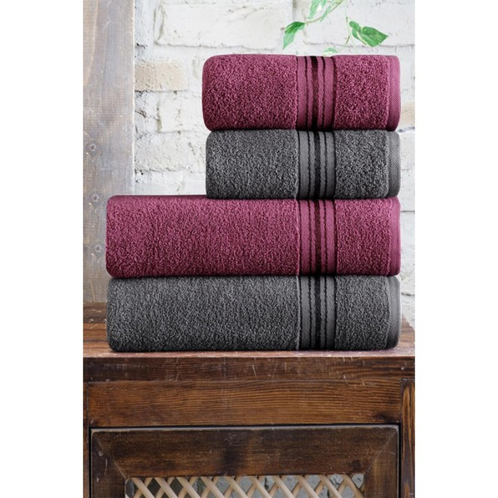Mürdüm Home Banyo Havlu Seti Hamam Takımı 4'lü - 50 x 85 cm - Beyaz El / Yüz Havlusu Fiyatı