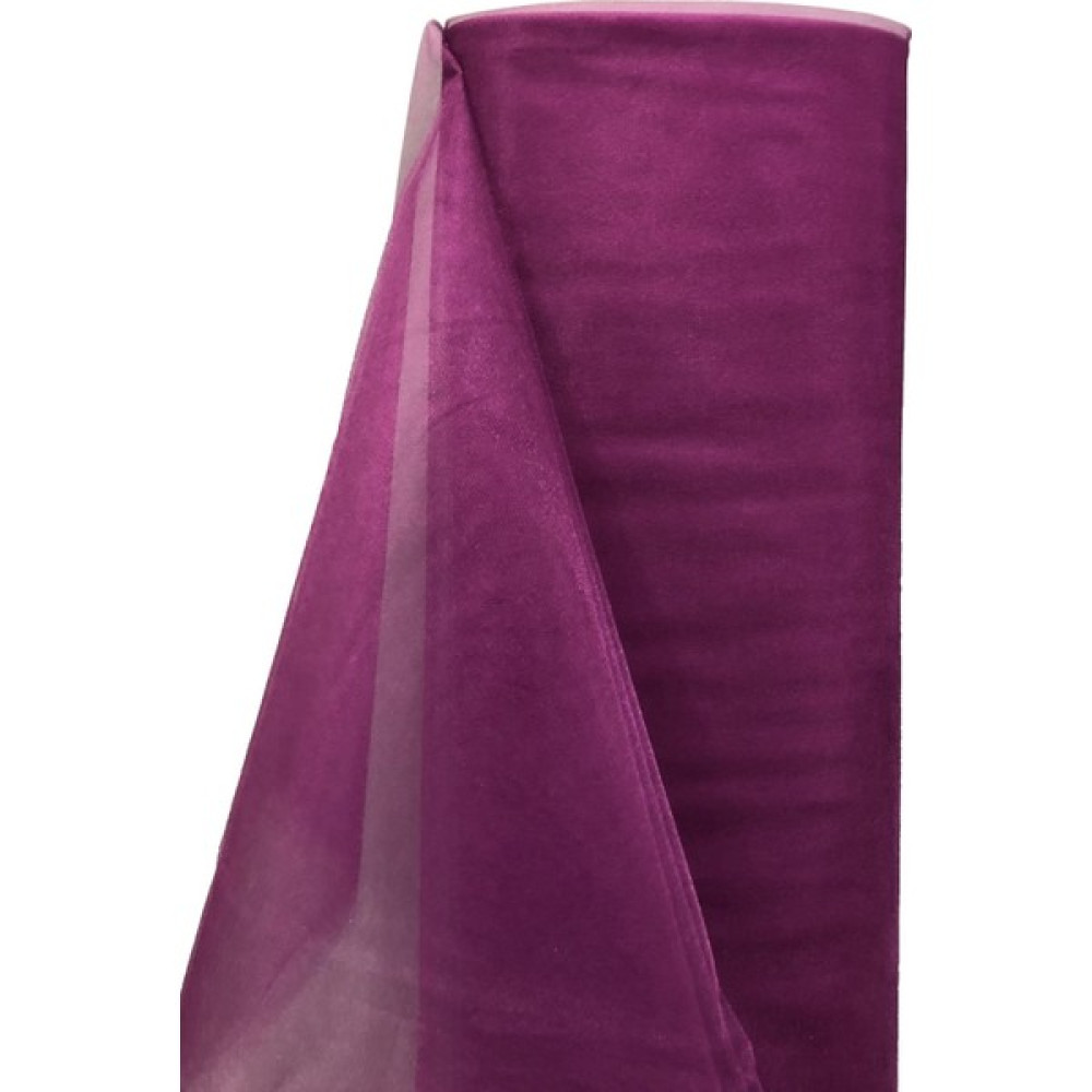Mürdüm Kristal Tül (En 3 mt Boy 1 Mt) - 100 x 300 cm Tül Perde Fiyatı