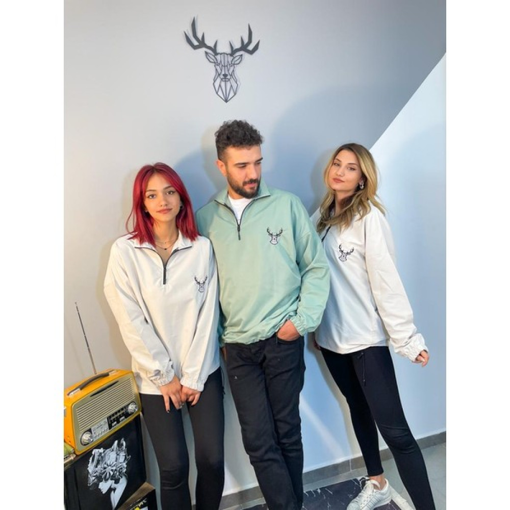 Murphy Oversize Unisex Su Itici Özellikli Yağmurluk-Rüzgarlık Su Yeşili Renk Erkek Yağmurluk Fiyatı