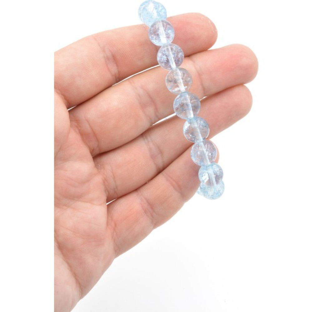 Murty99 Hakiki Doğal Mavi Topaz Bileklik 10.5 mm Saat ve Bileklik Aksesuarı Fiyatı