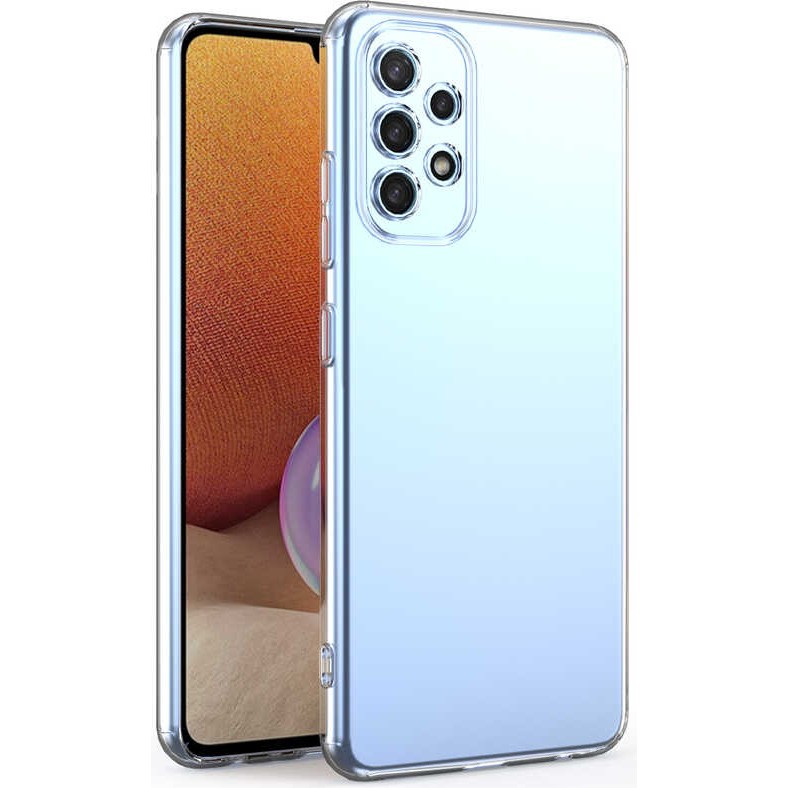 Musal Galaxy A72 Kılıf Ince ve Esnek Şeffaf Süper Silikon Cep Telefonu Kılıfı Fiyatı