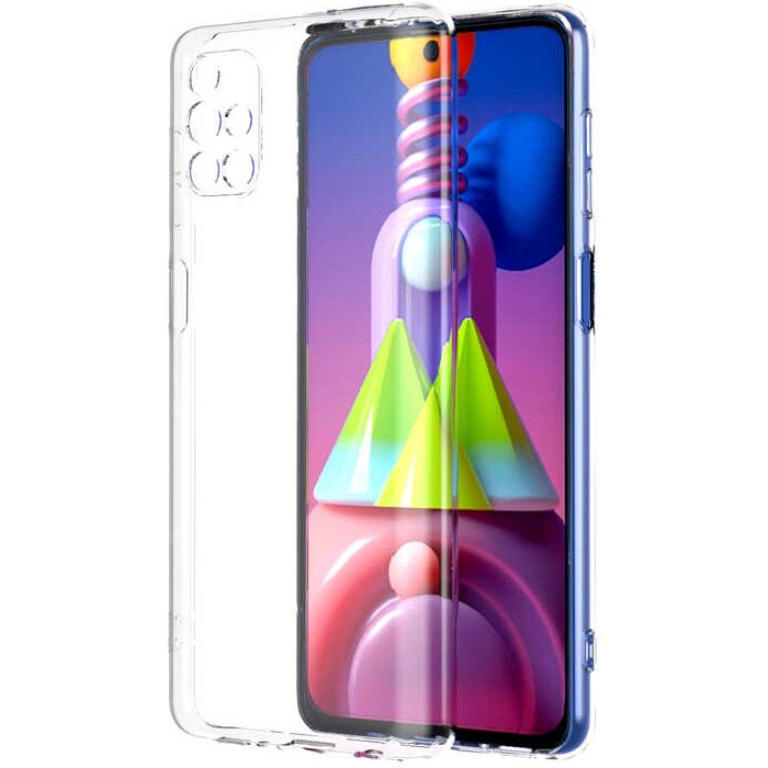 Musal Galaxy M51 Kılıf Ince ve Esnek Şeffaf Süper Silikon Cep Telefonu Kılıfı Fiyatı
