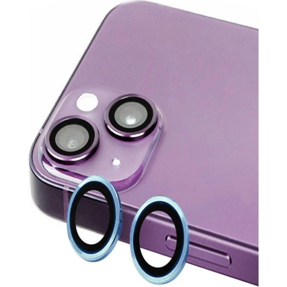 Musal iPhone 15 Kamera Temperli Cam Lens Koruyucu - Mavi Cep Telefonu Ekran Koruyucusu Fiyatı