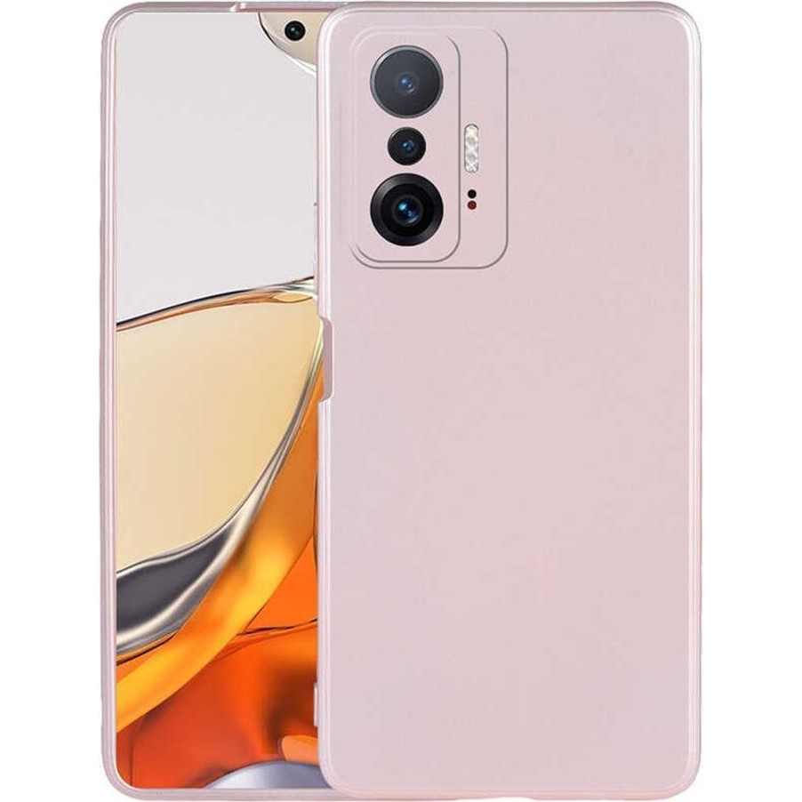 Musal Xiaomi Mi 11T Pro 5g Kılıf Kamera Çıkıntılı Soft Silikon - Rose Gold Cep Telefonu Kılıfı Fiyatı