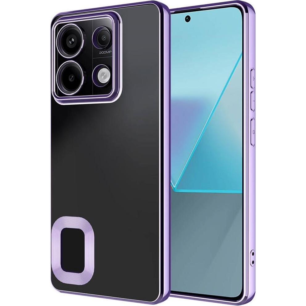 Musal Xiaomi Redmi Note 13 Pro 5g Kılıf Köşeleri Renkli Şeffaf Kamera Korumalı Silikon Luxury Kapak - Lila Cep Telefonu Kılıfı Fiyatı