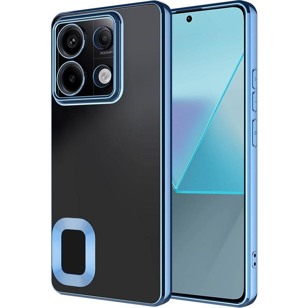 Musal Xiaomi Redmi Note 13 Pro 5g Kılıf Köşeleri Renkli Şeffaf Kamera Korumalı Silikon Luxury Kapak - Sierra Mavisi Cep Telefonu Kılıfı Fiyatı