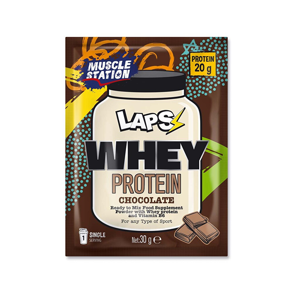 Muscle Station Laps Whey Çikolatalı Protein 30 g Diğer Fiyatı