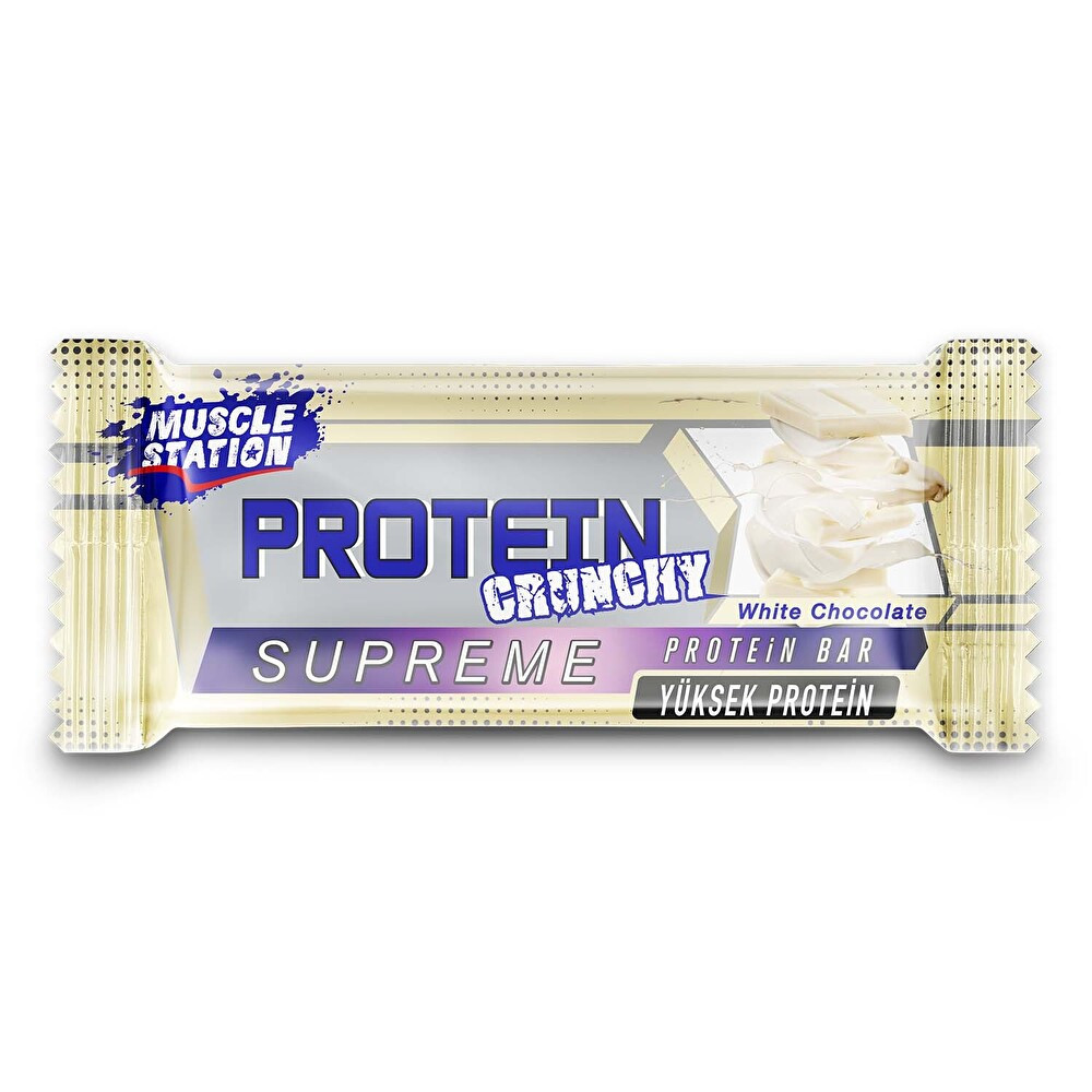 Muscle Station Protein Crun.White 40g Granola ve Bar Fiyatı