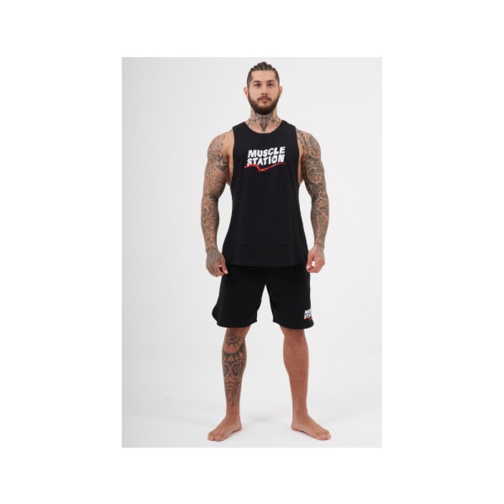 Musclestation Toughman Tank Top M Atlet-Siyah Erkek Atlet / Fanila Fiyatı