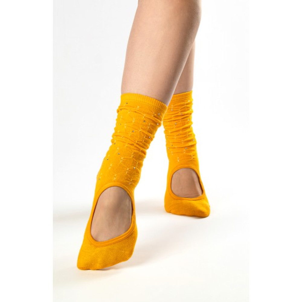 Muse Of Socks Caldo Sarı pilates ve yoga çorabı Çorap (Outdoor) Fiyatı
