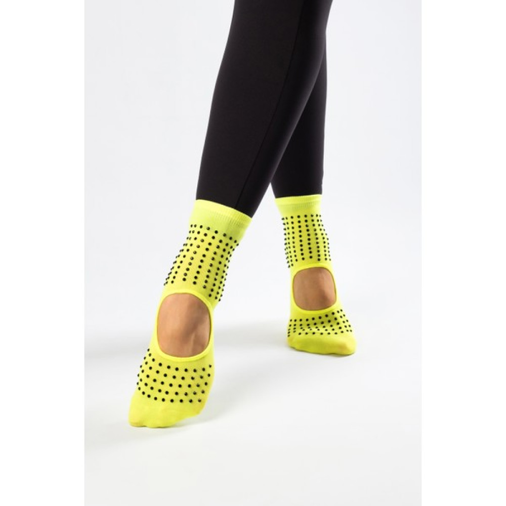 Muse Of Socks M'gems Sarı pilates ve yoga çorabı Çorap (Outdoor) Fiyatı