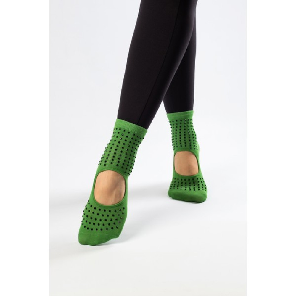 Muse Of Socks M'gems Yeşil pilates ve yoga çorabı Çorap (Outdoor) Fiyatı