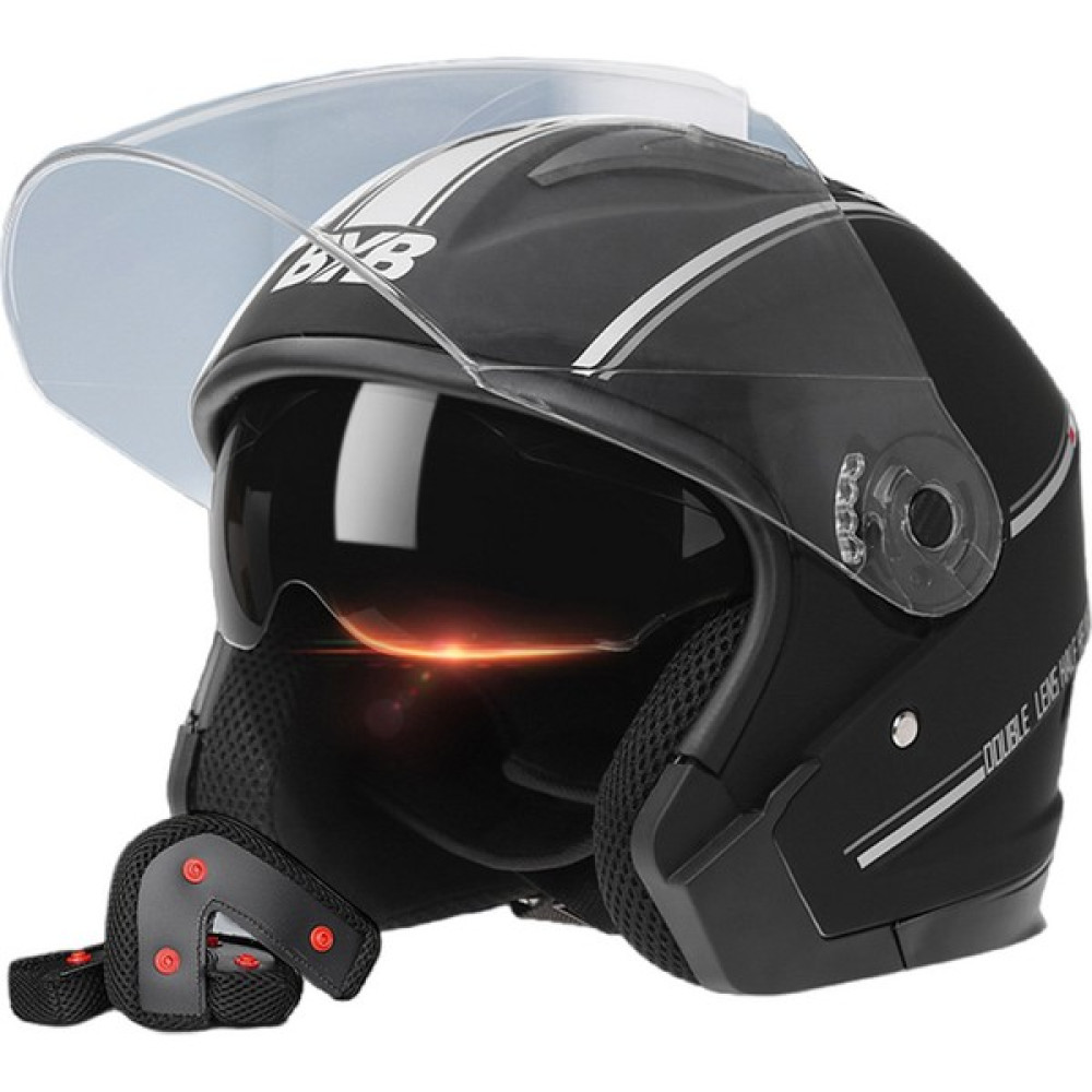 Musen Digital Güneşlikli Kapalı Motosiklet Kaskı (Yurt Dışından) - Siyah - M Motorsiklet Kaskları Fiyatı