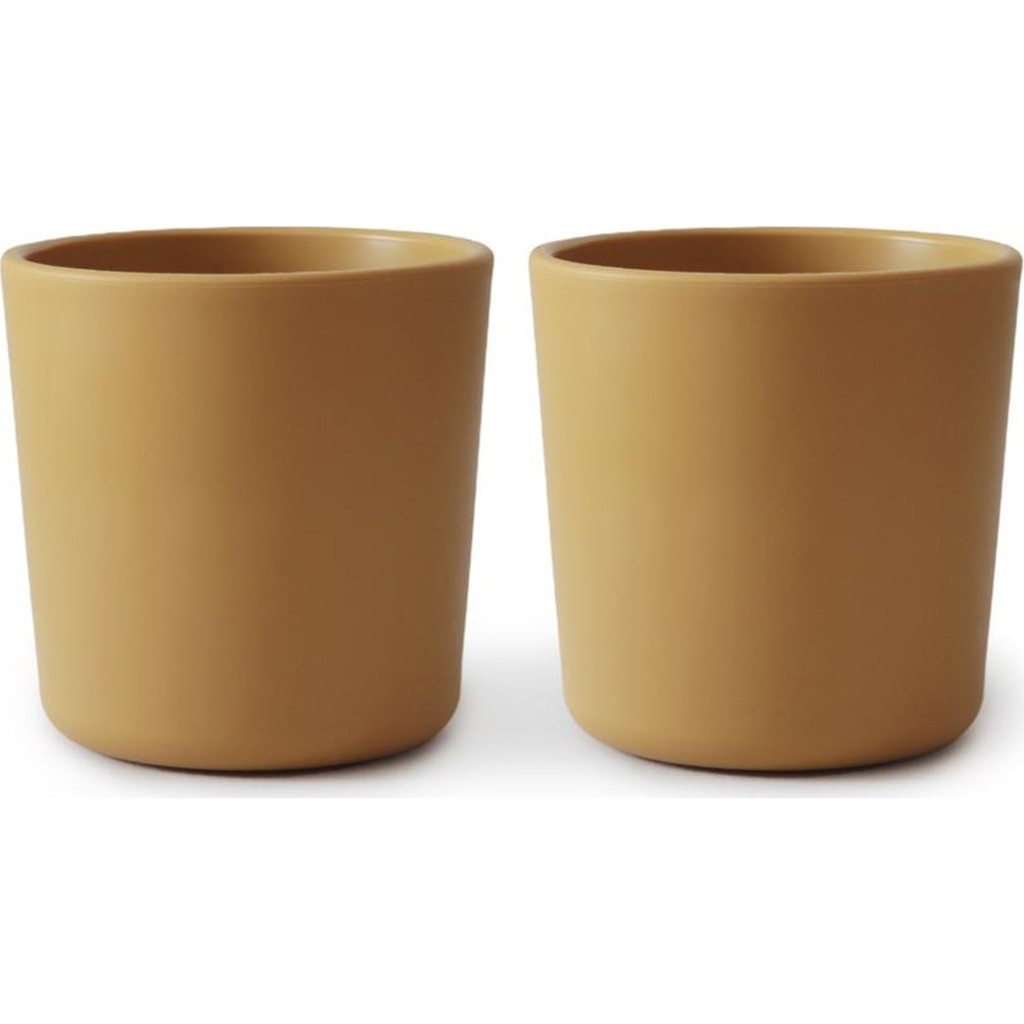 Mushie Cup Mustard - Mushie Bardak Hardal Rengi 2'li Set Fincan / Bardak / Kahve Takımı Fiyatı