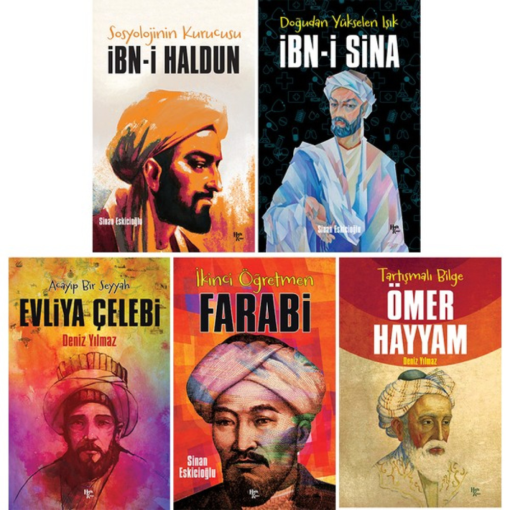 Müslüman Bilim Insanları Seti - 5 Kitap Yabancı Dil Kitapları Fiyatı