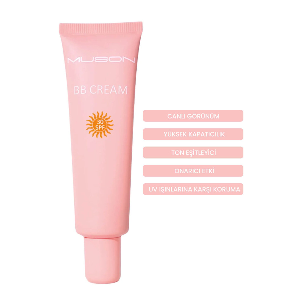 Muson BB Cream 30 SPF 35 ml Medium Makyaj Ürünleri Fiyatı
