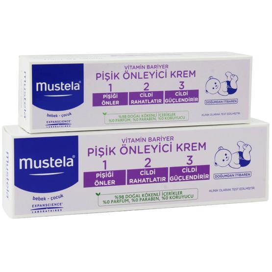 Mustela 100 gr + 50 gr Vitamin Barrier 1-2-3 Pişik Önleyici Krem