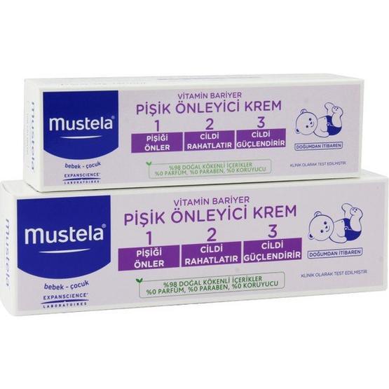 Mustela 100 gr + 50 gr Vitamin Barrier 1-2-3 Pişik Önleyici Krem