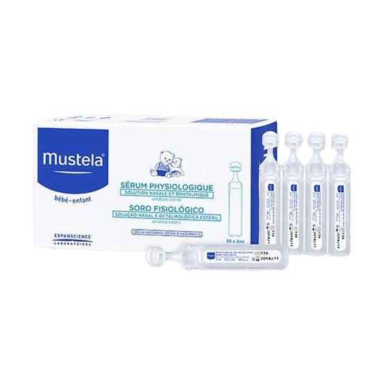 Mustela 3 Adet Serum Fi̇zyoloji̇k 20'li 5 ml Burun Damlası