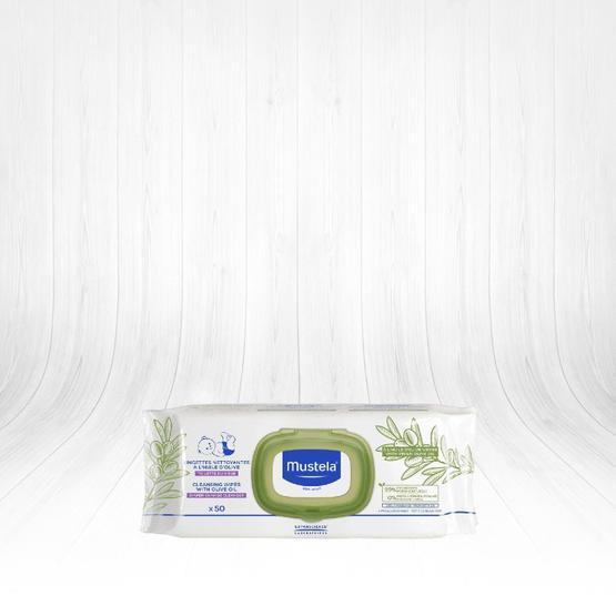 Mustela 50'li Zeytinyağlı Alt Değiştirme Mendili
