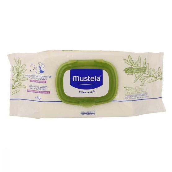 Mustela 50'li Zeytinyağlı Alt Değiştirme Mendili Bebek Alt Açma Örtüsü Fiyatı