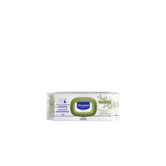 Mustela 50'li Zeytinyağlı Alt Değiştirme Mendili
