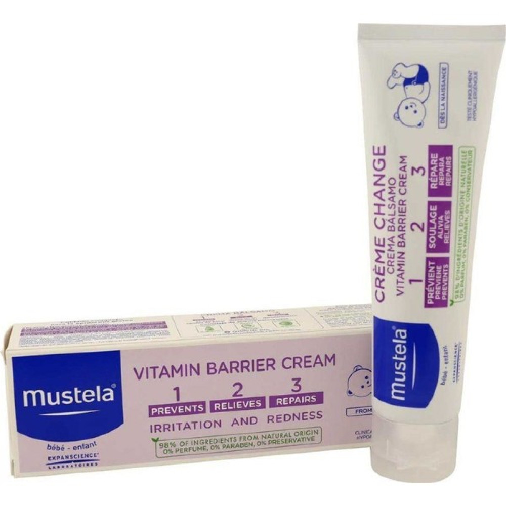 Mustela Baby Vitamin Barrier 1.2.3.cream Pişik Önleyici Krem 100 ml Pişik Önleyici Krem Fiyatı