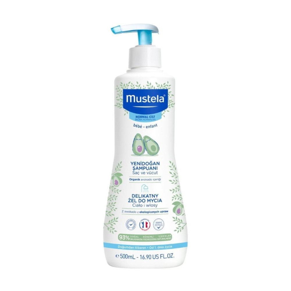 Mustela Gentle Cleansing Gel Yenidoğan Şampuanı 500 ml Bebek Şampuanı Fiyatı