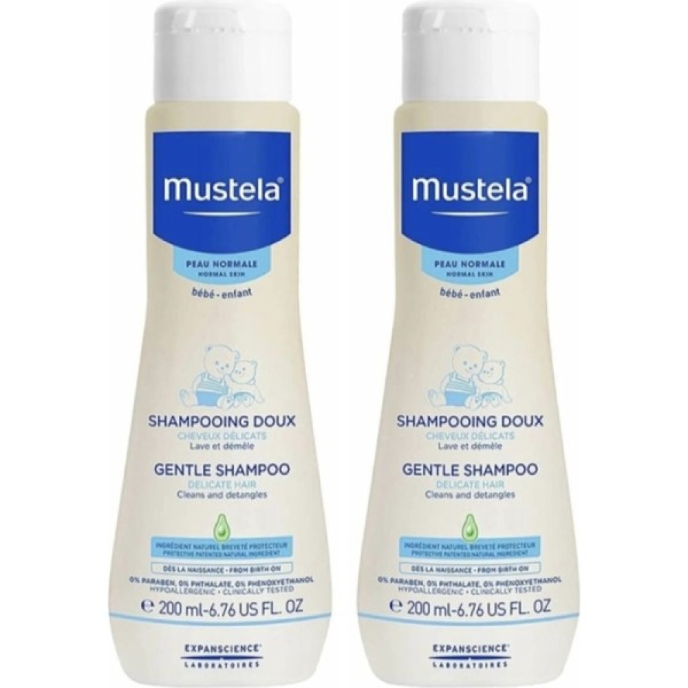 Mustela Gentle Göz Yakmayan Bebek Şampuanı 200 ml 2 Adet Bebek Şampuanı Fiyatı